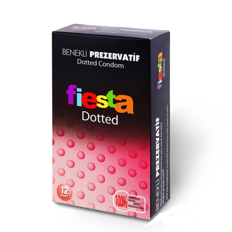 Fiesta Dotted li Benekli İthal Prezervatif